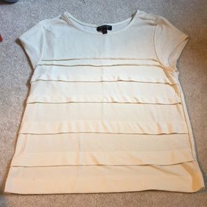 Cream top shop top